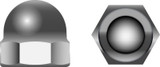 SEACHOICE RP-MP1360SC 1/4-20 CAP NUT 2/BG
