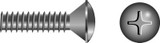 SEACHOICE RP-MP0847SC 10-24 X 1 PHIL OVAL M/S 10/BG