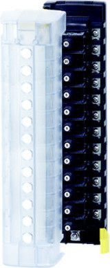 BLUE SEA SYSTEMS 5054-BSS BRKR BLOCK ST CLB 12CIRC W/GND