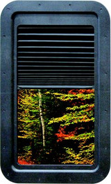 A P PRODUCTS 015-201512 SLIM SHADE-COMP UNIT BLACK