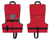 BODY GLOVE VESTS 85420 BLK/RED VEST INFANT