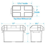 SC027 STANDARD BATTERY BOX #27