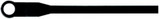 SEACHOICE 14161 BLK NYLN TIE W/HOLE 8"(25PK)