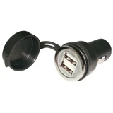 SEACHOICE 15071 USB DUAL CHARGER W/DUST COVER