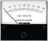BLUE SEA SYSTEMS 8003 VOLTMETER ANALOG 8-16 VDC