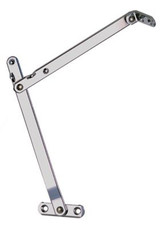 PERKO 0762DP2CHR HINGE HATCH 12IN CHROME  1PR/C