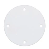 SEACHOICE 50-39621 COVER PLATE-4 1/8IN ARTIC WHIT
