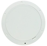 BECKSON MARINE DP81-W 8 WHITE PRY-OUT DECKPLATE