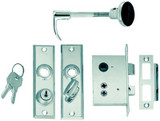PERKO 0927DP0CHR MORTISE LOCK SET W/BOLT