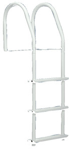 DOCK EDGE DE2105F DOCK LADDER 5 STEP W/HDWE WHT