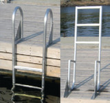 DOCK EDGE DE2023F DOCK LADDER 3 STEP FLIP UP
