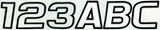 HARDLINE PRODUCTS 700CLBLK SERIES 700 - CLEAR