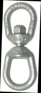 CHICAGO HARDWARE 215305 EYE & EYE SWIVEL 3/4 GALV