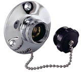 PERKO 0499DP0CHR WATER INLET FITTING W/PLUG