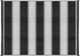 CAMCO RV 42873 6'X9' CHARCOAL STRIPE MAT