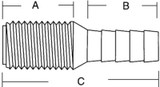 FORESPAR 905007 3/4-3/4  HOSE ADAPTOR CF252