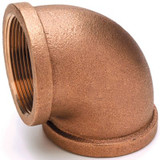 BRASS FITTINGS 44103 1/2 90 DEG BRONZE ELBOW
