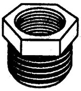 BRASS FITTINGS RB3412 HEX BUSHING 3/4X1/2