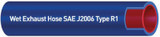 SHIELDS HOSE 116-202-6000-36 6" SILICONE WTR/EXH 3' LGTH.
