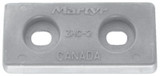 MARTYR ANODES CMZHC3AZ 6 1/4X2 3/4X3/4 HULL ANODE