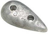 CAMP ZINC T20 3-1/2  TEAR DROP ZINC