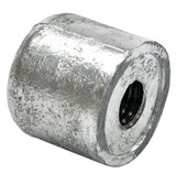 B & S ANODES BSMM55989 ZINC BUTTON FOR MERCURY