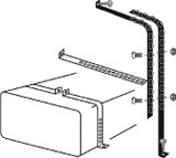 MOELLER 300110 METAL TANK CRADLE INSTALL KIT
