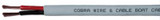 COBRA WIRE &CABLE B7G12B21100FT 12/2 GRAY BARE COPPER SAE 100'