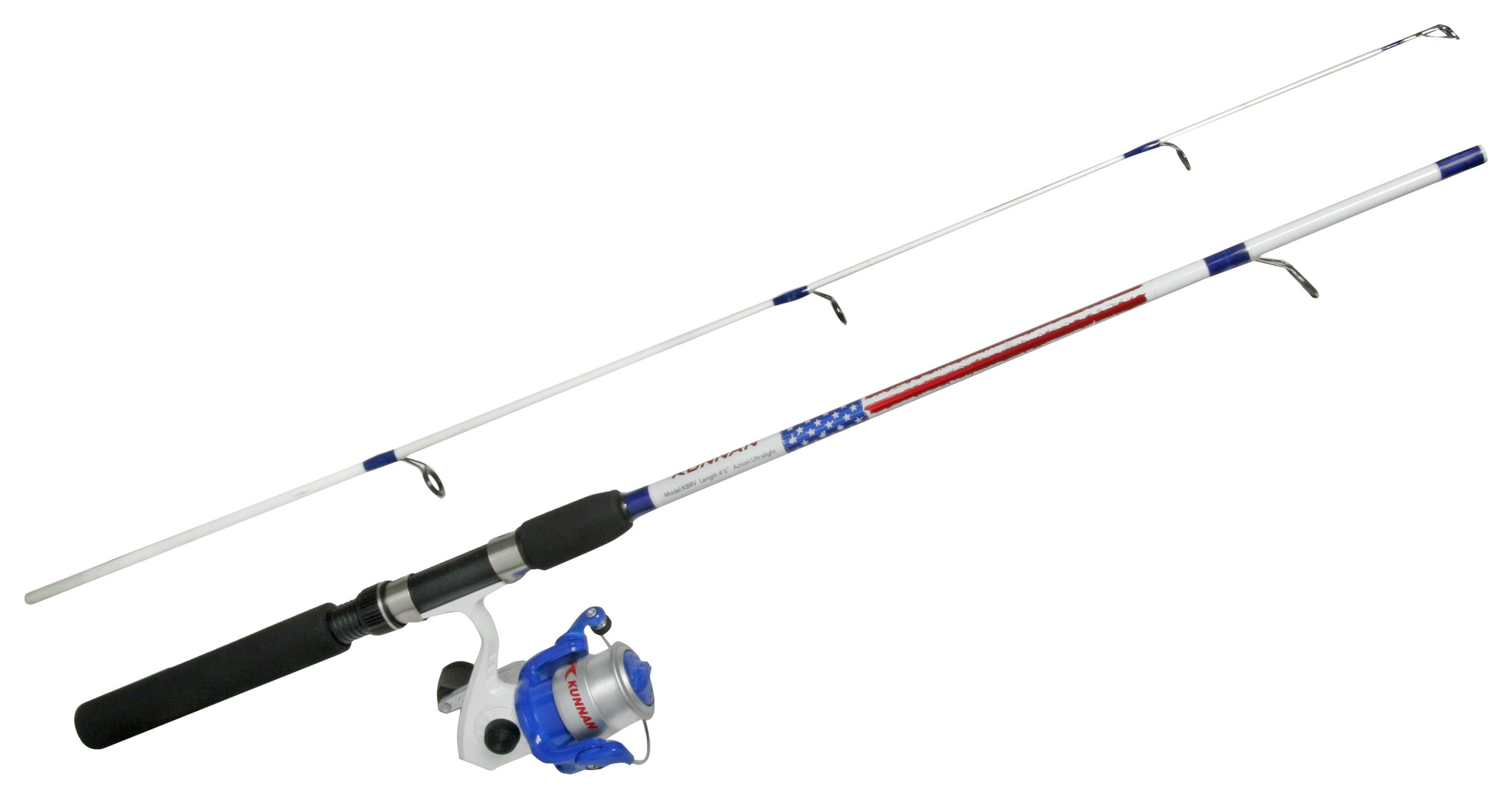 Kunnan KBRV46S Brave 4'6 Spin 0006-0341 - Carp Coastal Marine Supply