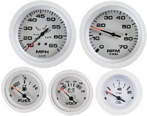 SIERRA 68380P ARCTIC GAUGE-TRIM-MERC YAM01