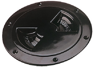 SEA-DOG LINE 337145-1 DECK PLATE -SCREW OUT 4IN BLK