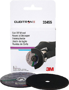 3M 33456 CUBITRON CUTOFF WHL 3"X.04X3/8