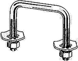 MOELLER 020451-10 U-BOLT-7/16X2X2