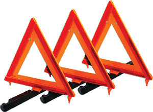 ORION SAFETY PRODUCTS 461 DOT COMPLIANT TRIANGLES 3/PK