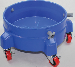 CAPTAIN'S CHOICE ICM-BD-100B BUCKET DOLLY 5GAL H/D CASTOR