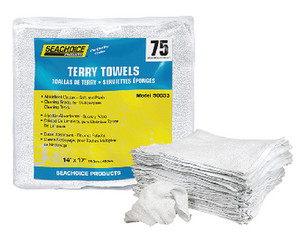 SEACHOICE T-90033-SC TERRY TOWELS 75/PK