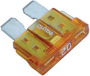 BLUE SEA SYSTEMS 5296 FUSE ATC EASYID 20A 2/PK