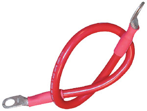 WIRE (EAST PENN MFG CO) 63013 2 AWG RED 4'