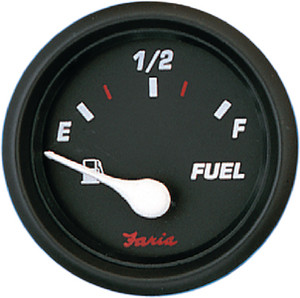 FARIA INSTRUMENTS F14601 PRO RED FUEL GAUGE