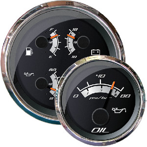 FARIA INSTRUMENTS F22015 PLATINUM 4  SPEEDO WITH FUEL