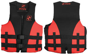 BODY GLOVE VESTS 85104 EVO VEST RED/BLK SMALL