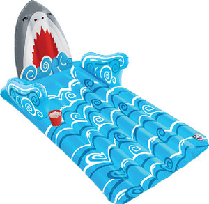 BMPF-0163 SHARK POOL LOUNGER FLOAT @4