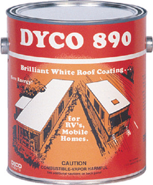 DYCO PAINTS INC. 890 GAL GAL WHITE DYCO 890 SHIELD/SEAL