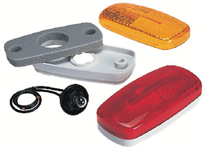 FULTON/WESBAR (CEQUENT) 34-59-001 #59 RED CLEARANCE LIGHT