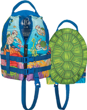 FULL THROTTLE 104300-500-001-17 PFD CHILD WATER BUDDIES TURTLE