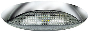 SEACHOICE 590-1130 PRCH LT OVL NO SWCH LED CL CHM