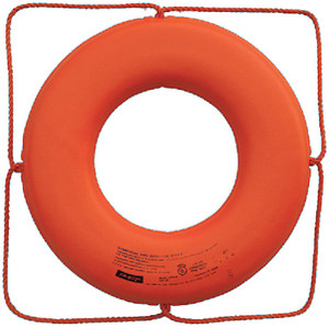 CAL JUNE BOUYS GO-X-24 24  ORANGE RING BUOY W/O STRAP