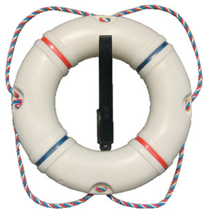 DOCK EDGE 58-421-F LIFE RING 19" REC/POOLSIDE WHT