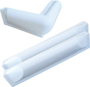 DOCK EDGE 73-100-F DOCK BUMPER KIT WHITE 3 PCS