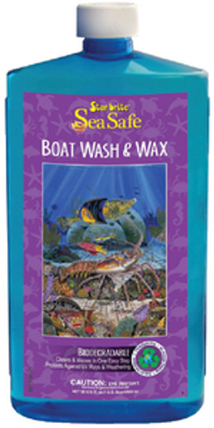 STARBRITE 89737 SEA SAFE WASH & WAX QT
